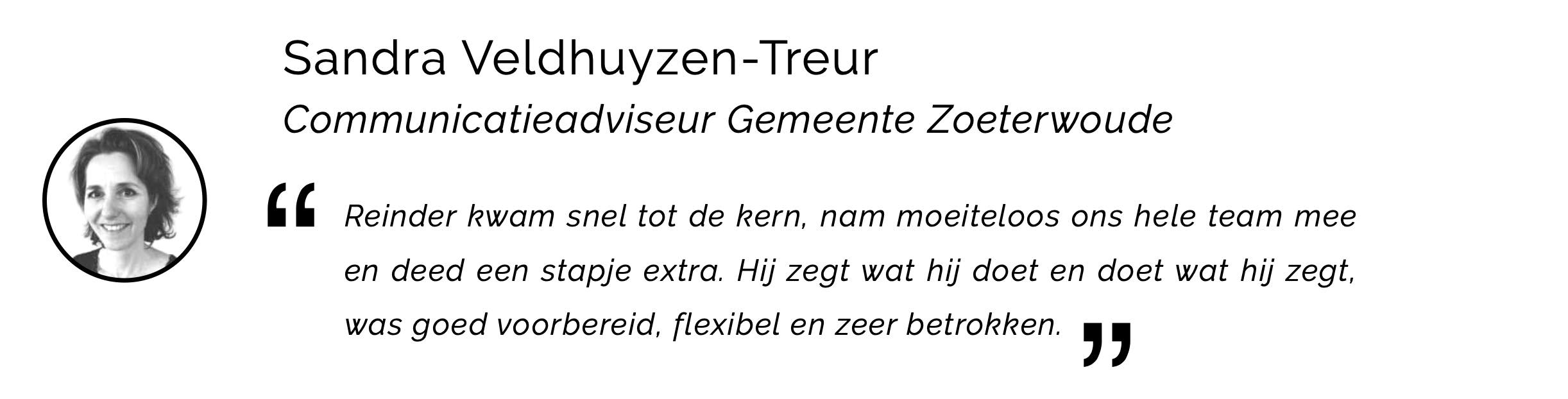 Gemeente Zoeterwoude advisering positie communicatiefunctie referentie